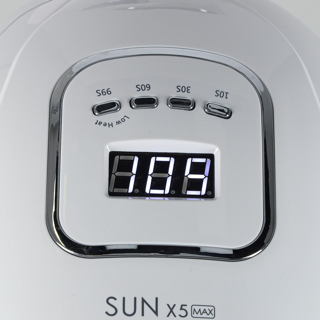 Nagų lempa Sun X5 UV 45 LED 150W manikiūro hibridai geliai