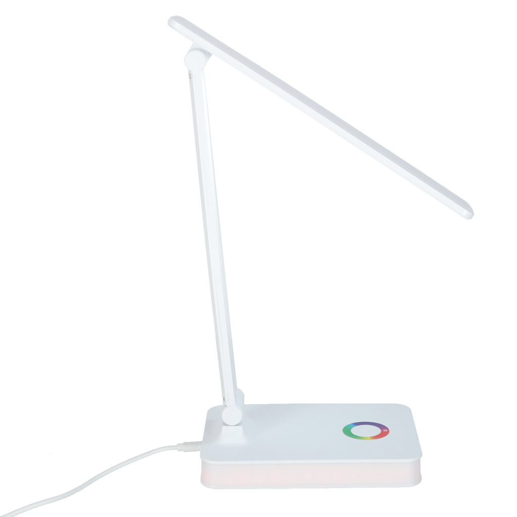 Stalinė LED lempa USB lietimui jautrus apšviestos RGB šviesos valdymas