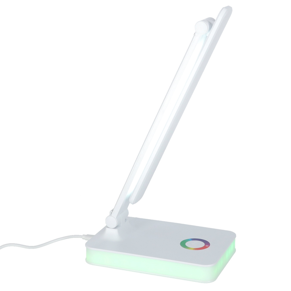 Stalinė LED lempa USB lietimui jautrus apšviestos RGB šviesos valdymas