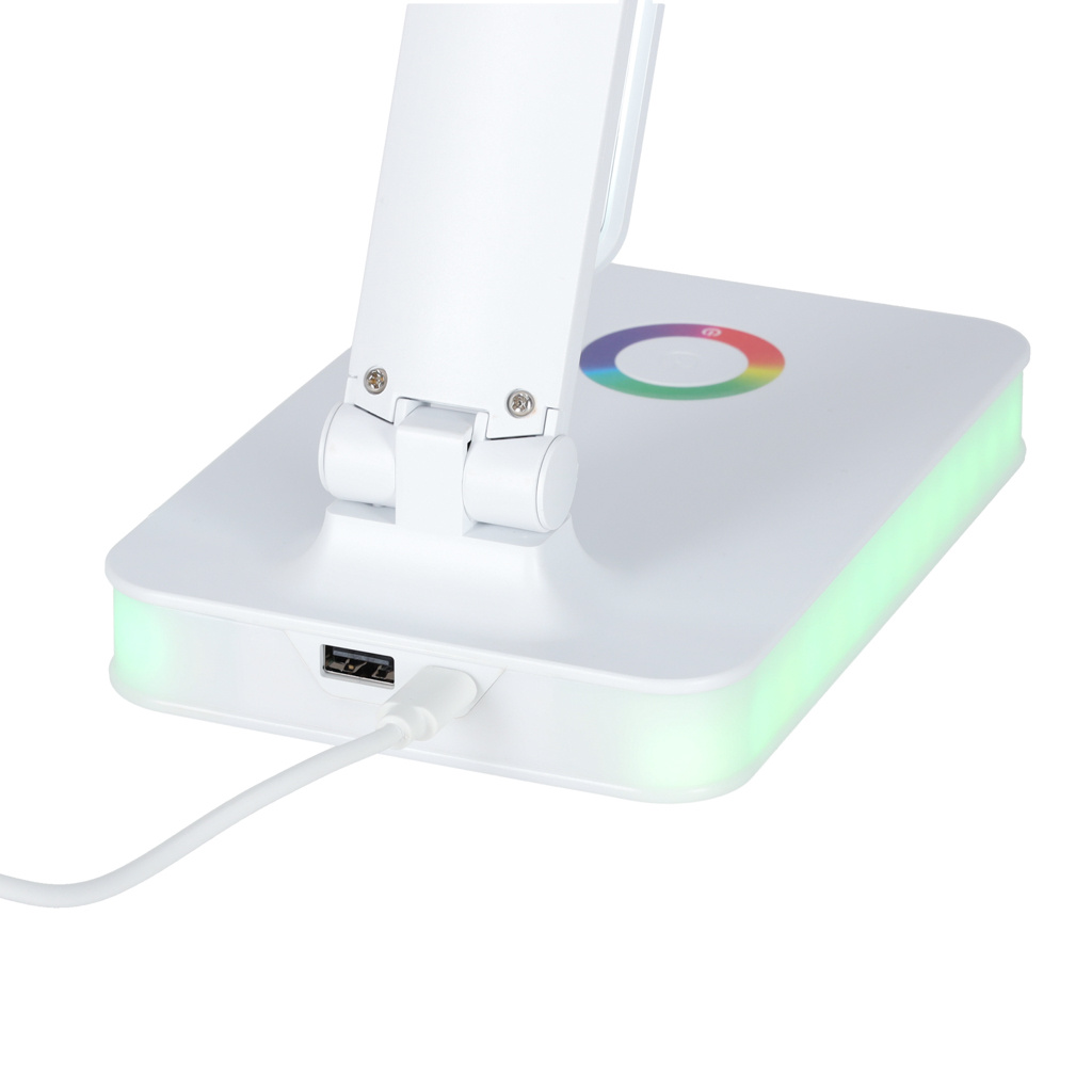 Stalinė LED lempa USB lietimui jautrus apšviestos RGB šviesos valdymas