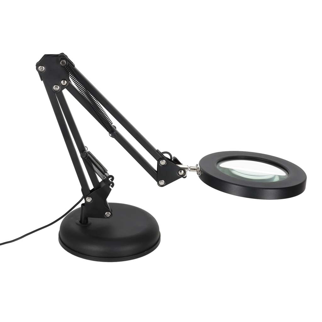 Lampka-na-biurko-biurkowa-LED-z-lupa-szlo-powiekszajace-obrotowy-wysiegnik-2-sposoby-mocowania-176422 LED stalinis šviestuvas su didinamuoju stiklu pasukama rankena 2 tvirtinimo būdai