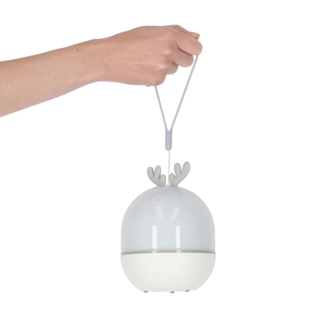 Lampka-nocna-projektor-gwiazd-LED-USB-obrotowy-6-motywow-pilot-renifer-176397 LED žvaigždžių projektoriaus naktinė šviesa USB pasukamas 6 motyvai nuotolinio valdymo pultas elnias
