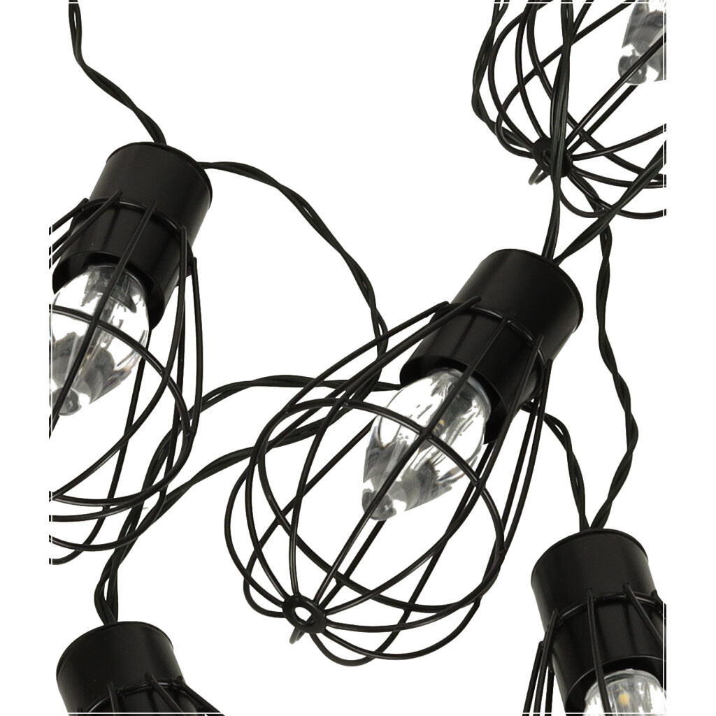 Lampki-ogrodowe-solarne-zarowki-girlanda-loft-10LED-132513 Sodo žibintai saulės lempučių girlianda palėpėje 10LED
