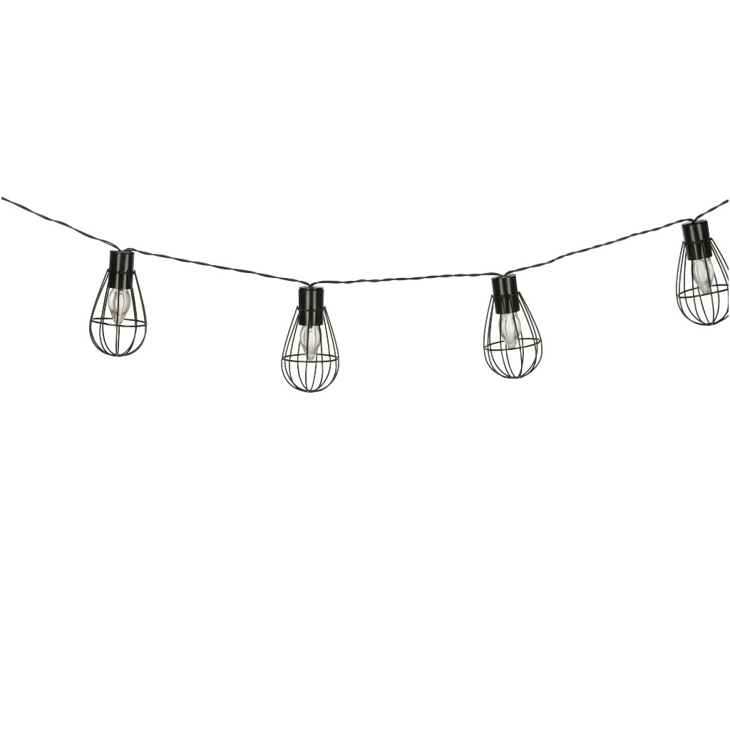 Lampki-ogrodowe-solarne-zarowki-girlanda-loft-10LED-132514 Sodo žibintai saulės lempučių girlianda palėpėje 10LED