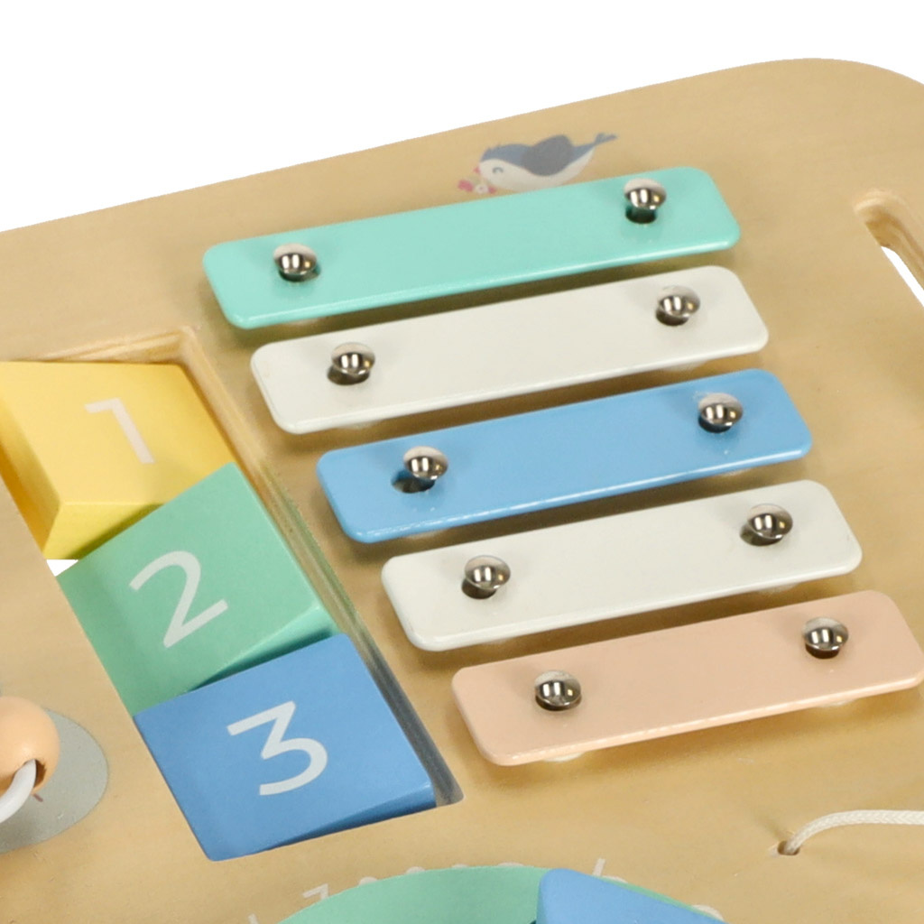 LULILO montessori manipuliacijų stalas mėtų spalvos