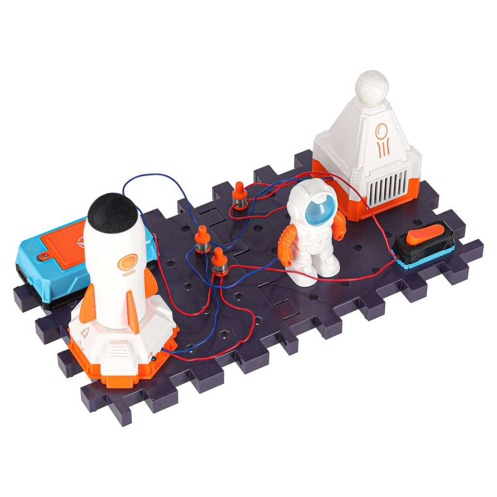 Maly-elektronik-elektryk-zestaw-edukacyjny-stacja-kosmiczna-175037 Mažas elektronikos elektrikas mokomasis rinkinys kosmoso stotis