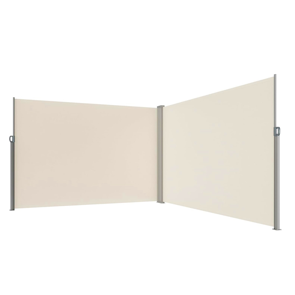 Markiza-narozna-boczna-tarasowa-LUARO-parawan-zwijany-180-x-600-cm-bezowy-182546 LUARO kampinė šoninė terasos markizė su ištraukiamu ekranu 180 x 620 cm, smėlio spalvos