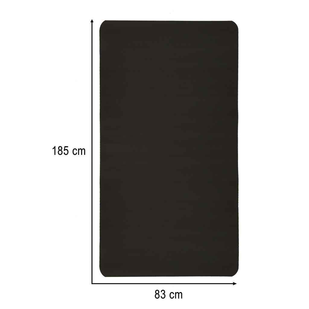 Mata-do-cwiczen-jogi-gruba-185x80x1-5-cm-czarna-162900 Jogos treniruočių kilimėlis storas 185x80x1,5 cm juodas