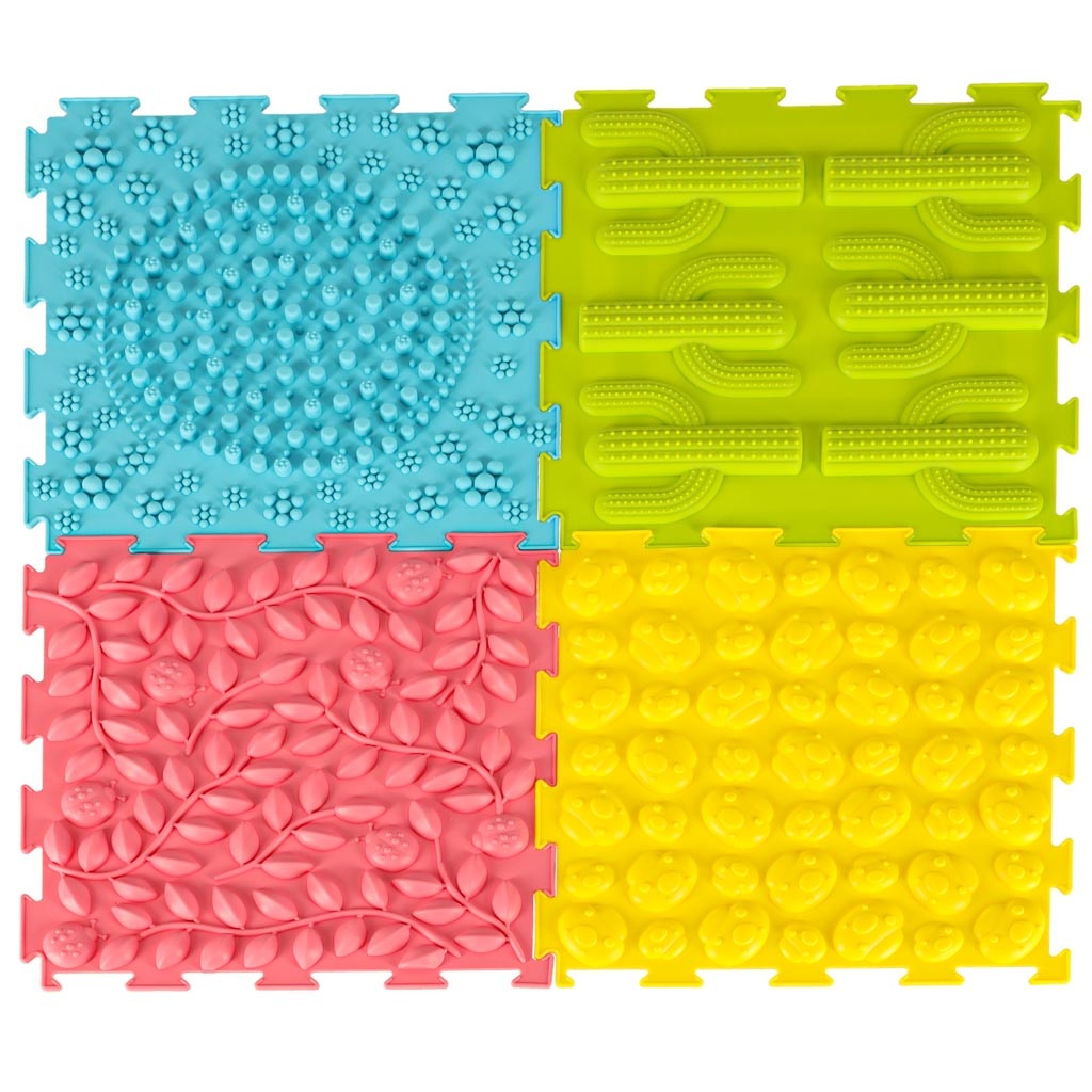 Mata-sensoryczna-puzzle-montessori-do-masazu-stop-8-elementow-pastelowe-172118 Sensorinis kilimėlis montessori pėdų masažo dėlionė 8 dalių pastelinės spalvos