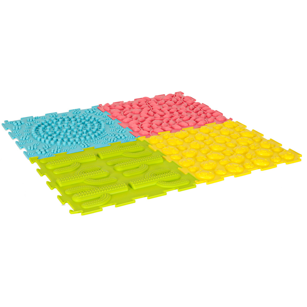 Mata-sensoryczna-puzzle-montessori-do-masazu-stop-8-elementow-pastelowe-172119 Sensorinis kilimėlis montessori pėdų masažo dėlionė 8 dalių pastelinės spalvos