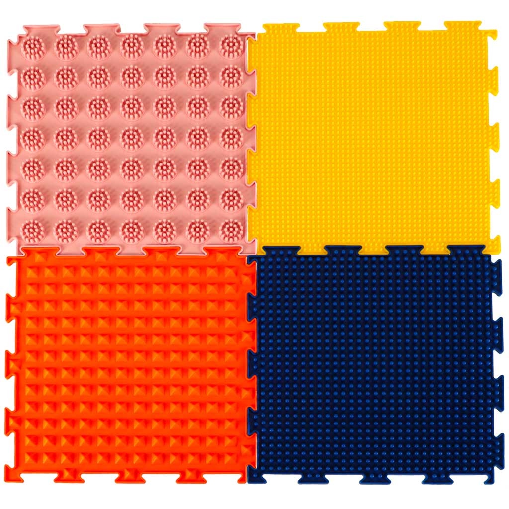 Mata-sensoryczne-puzzle-montessori-do-masazu-stop-8-elementow-171920 Sensorinis kilimėlis montessori pėdų masažo dėlionė 8 dalių spalvinga
