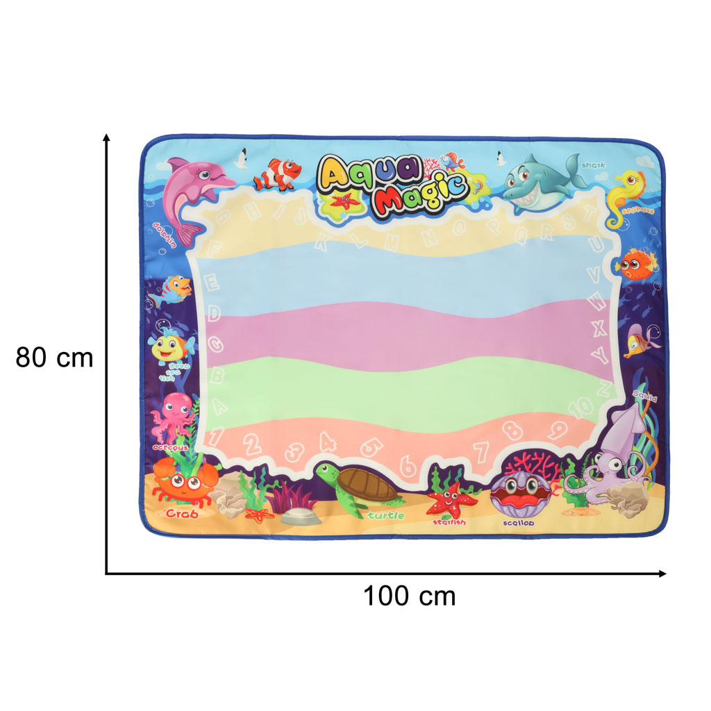 Mata-wodna-do-malowania-rysowania-woda-XXL-piecztki-szablony-zestaw-100x80cm-147913 Akvarelės kilimėlis XXL 100x80cm