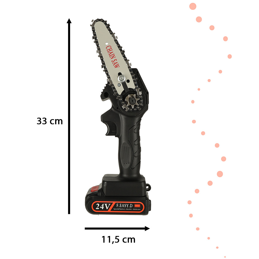 Mini-pila-lancuchowa-pilarka-USB-w-walizce-135632 Mini USB grandininis pjūklas dėkle