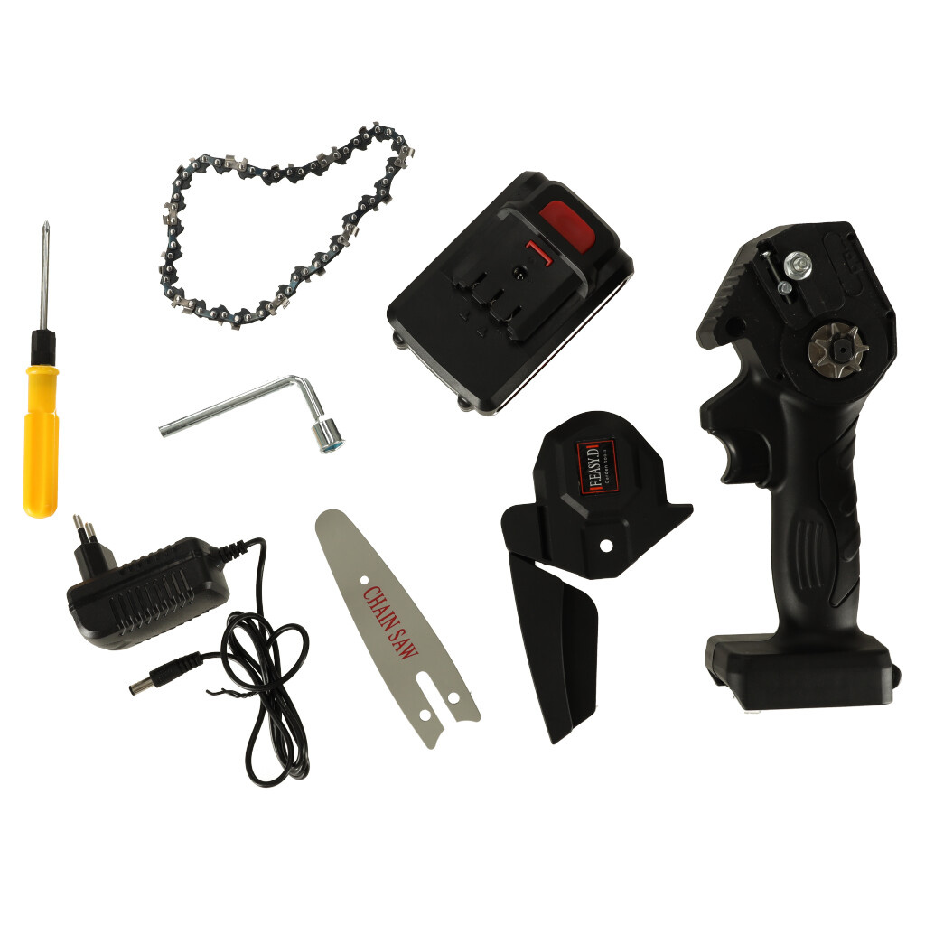Mini-pila-lancuchowa-pilarka-USB-w-walizce-135639 Mini USB grandininis pjūklas dėkle