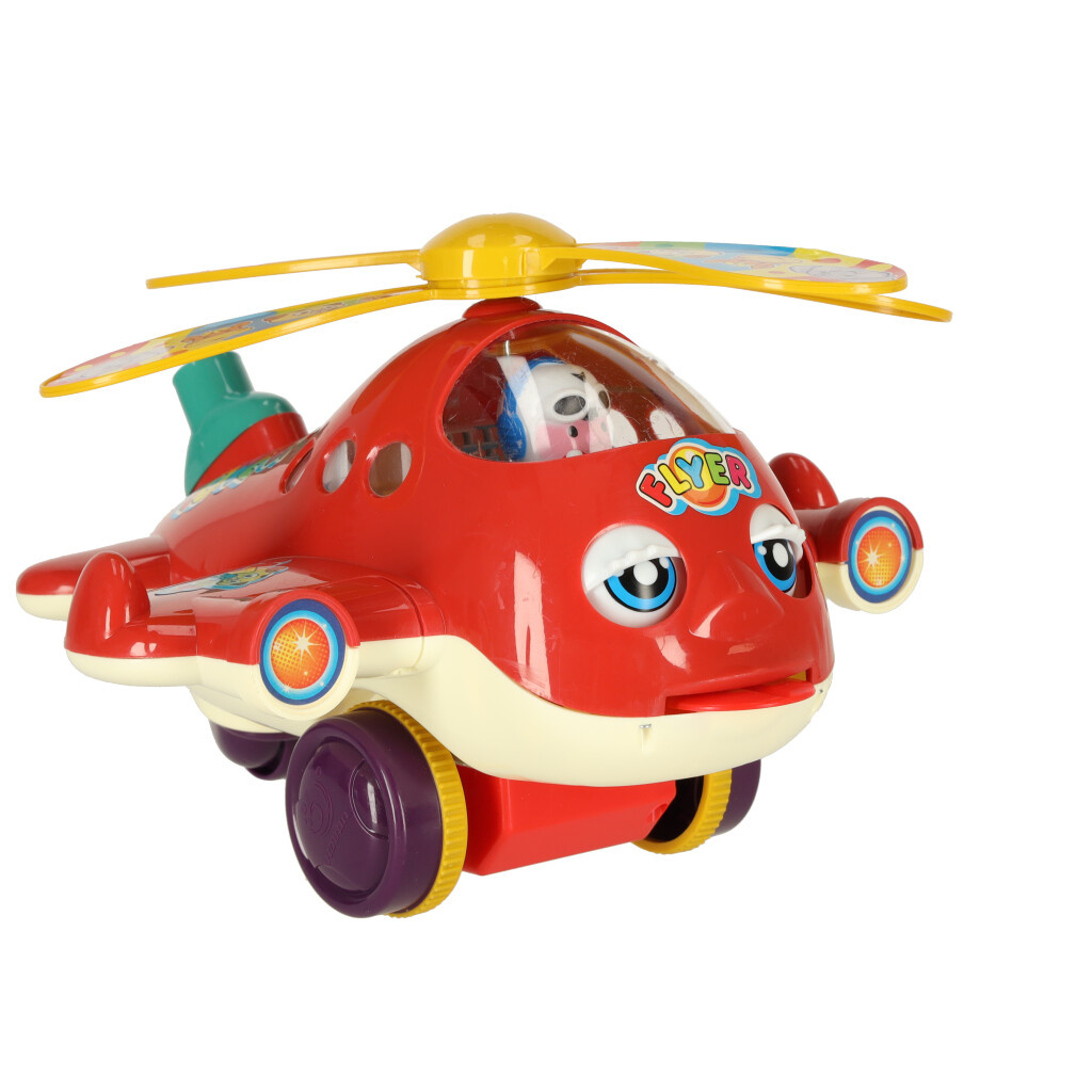 Pchacz-na-kiju-samolot-helikopter-z-dzwiekiem-135423 Sraigtasparnio orlaivis su garsu