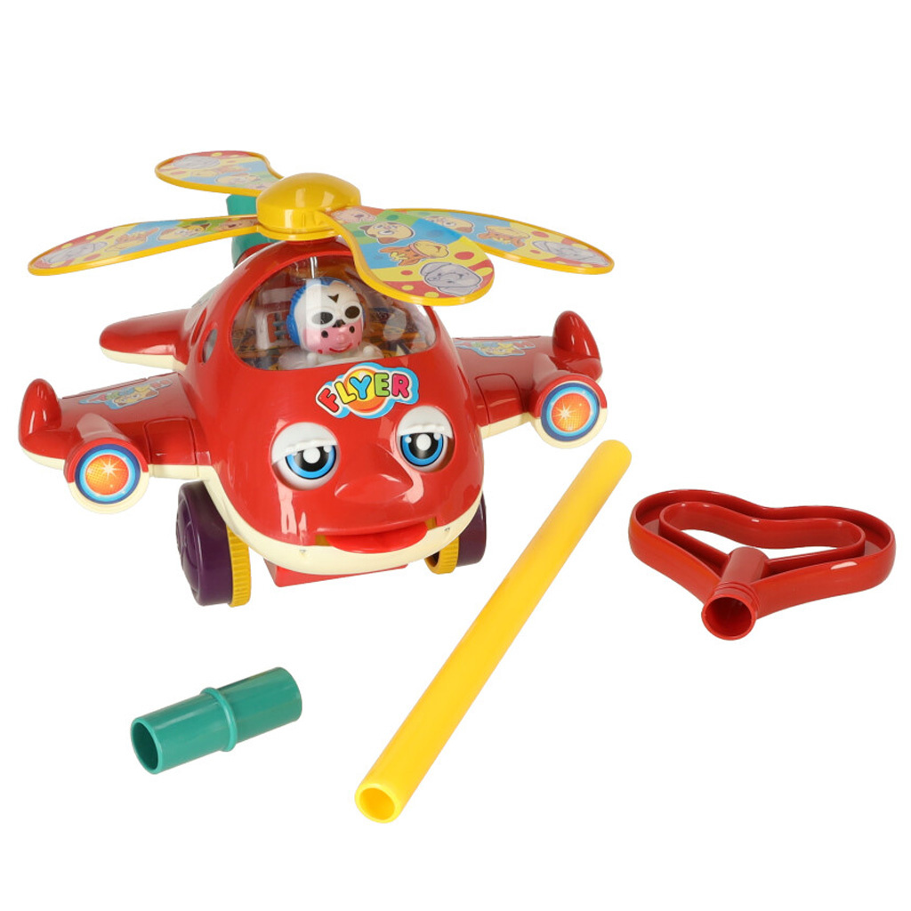Pchacz-na-kiju-samolot-helikopter-z-dzwiekiem-157773 Sraigtasparnio orlaivis su garsu