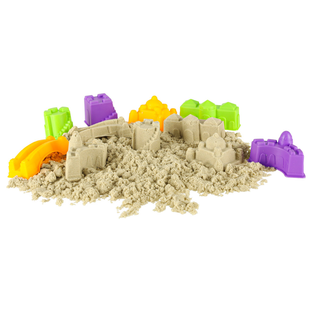 Piasek-dla-dzieci-750g-domek-foremki-figurki-zestaw-kreatywny-173632 Vaikų smėlio 750g namo formelės figūrėlės kūrybinis rinkinys