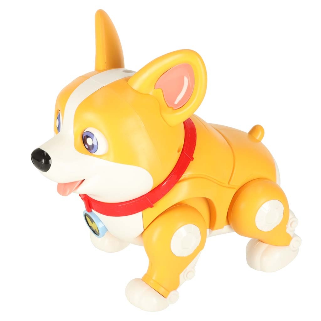 Pies-piesek-interaktywny-robot-Corgi-swiecace-uszy-muzyka-173685 Šuo šuo interaktyvus robotas Corgi šviečiančios ausys muzika