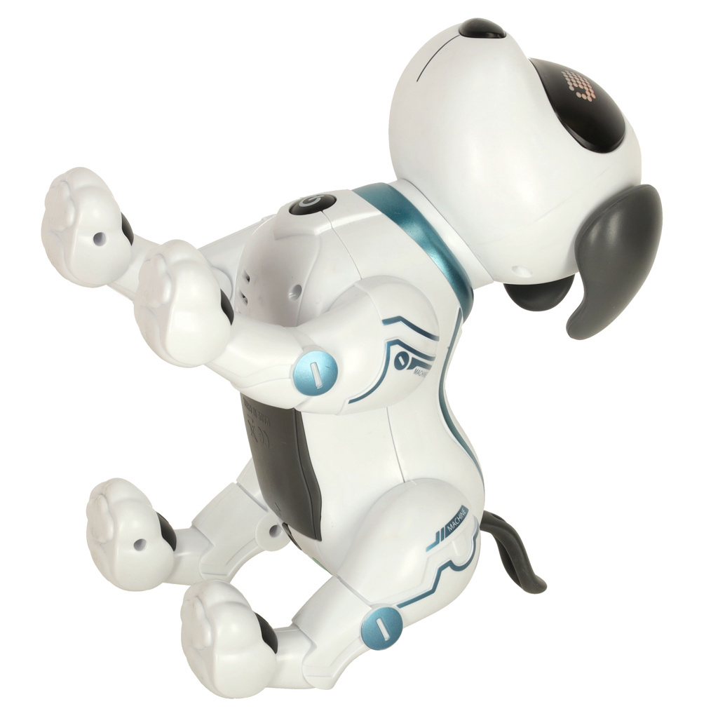 Interaktyvus šuns nuotolinio valdymo RC robotas šokinėja dainuoja