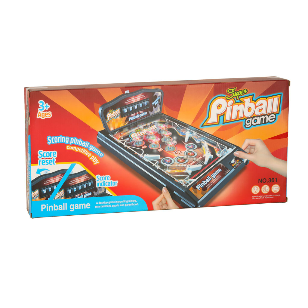 Pinball-flipper-gra-zrecznosciowa-stol-ze-swiatlami-i-muzyka-161176 Pinball flipper arkadinis žaidimų stalas su šviesomis ir muzika