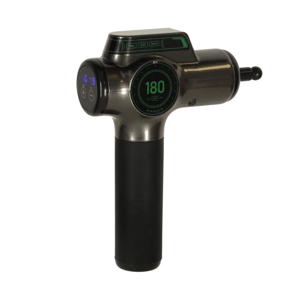 Pistolet-do-masazu-masazer-do-plecow-ciala-wyswietlacz-LED-8w1-160758 Masažo pistoletas kūno nugaros masažuoklis LED ekranas 8in1