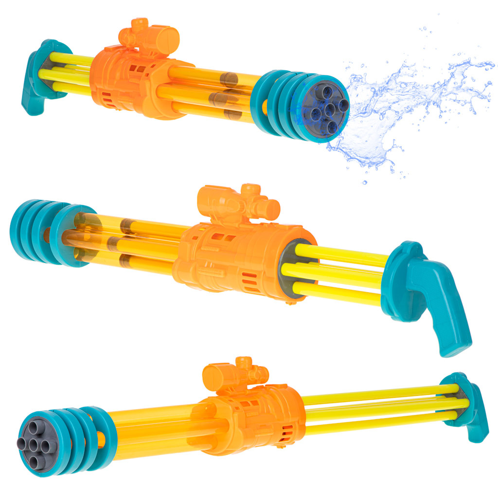 Pistolet-na-wode-bron-wodna-56cm-zolty-1063301 Vandens pistoletas vandens pistoletas 56cm geltonas