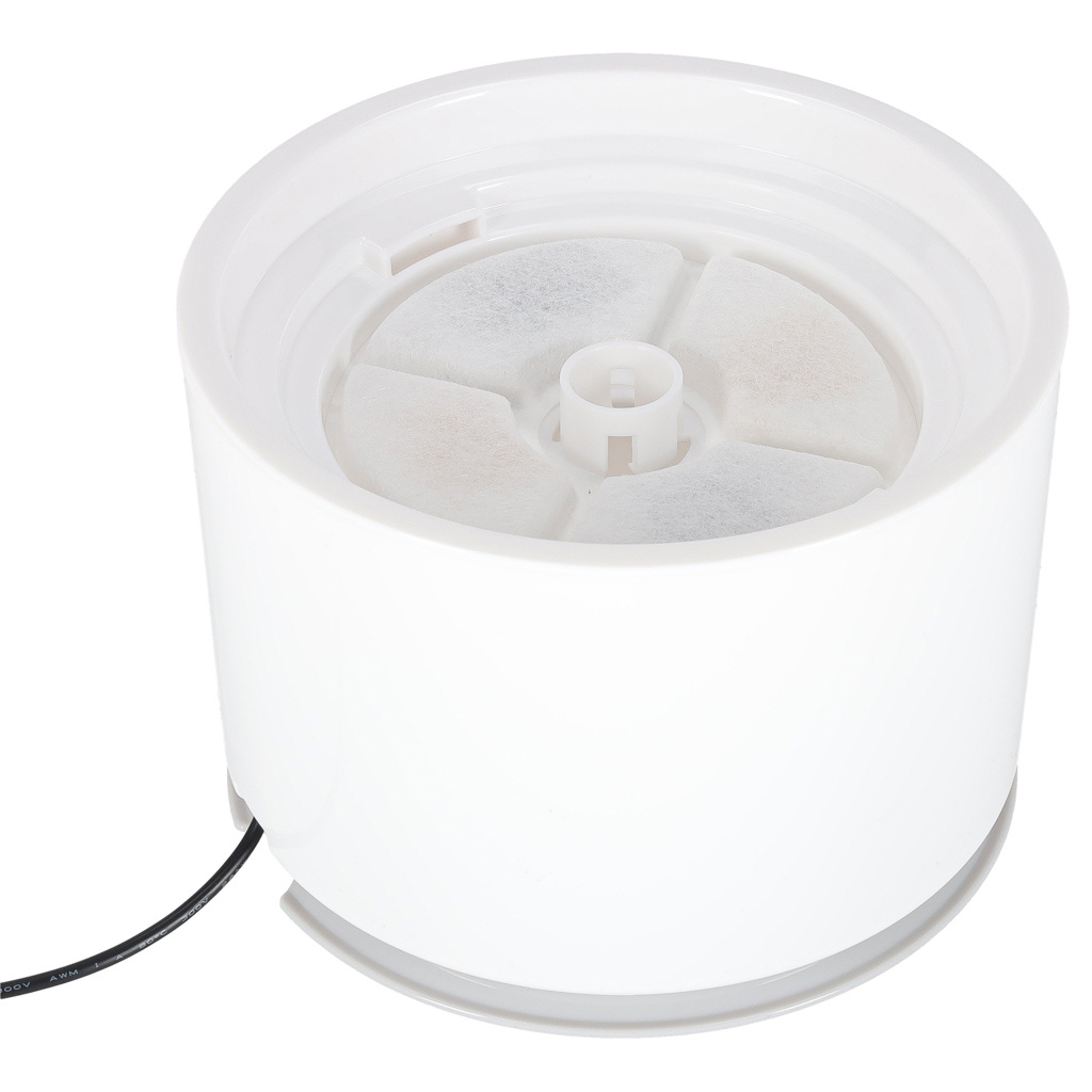 Gertuvė šuniui ir katei automatinė USB LED gertuvė 2,4 l valymo filtras
