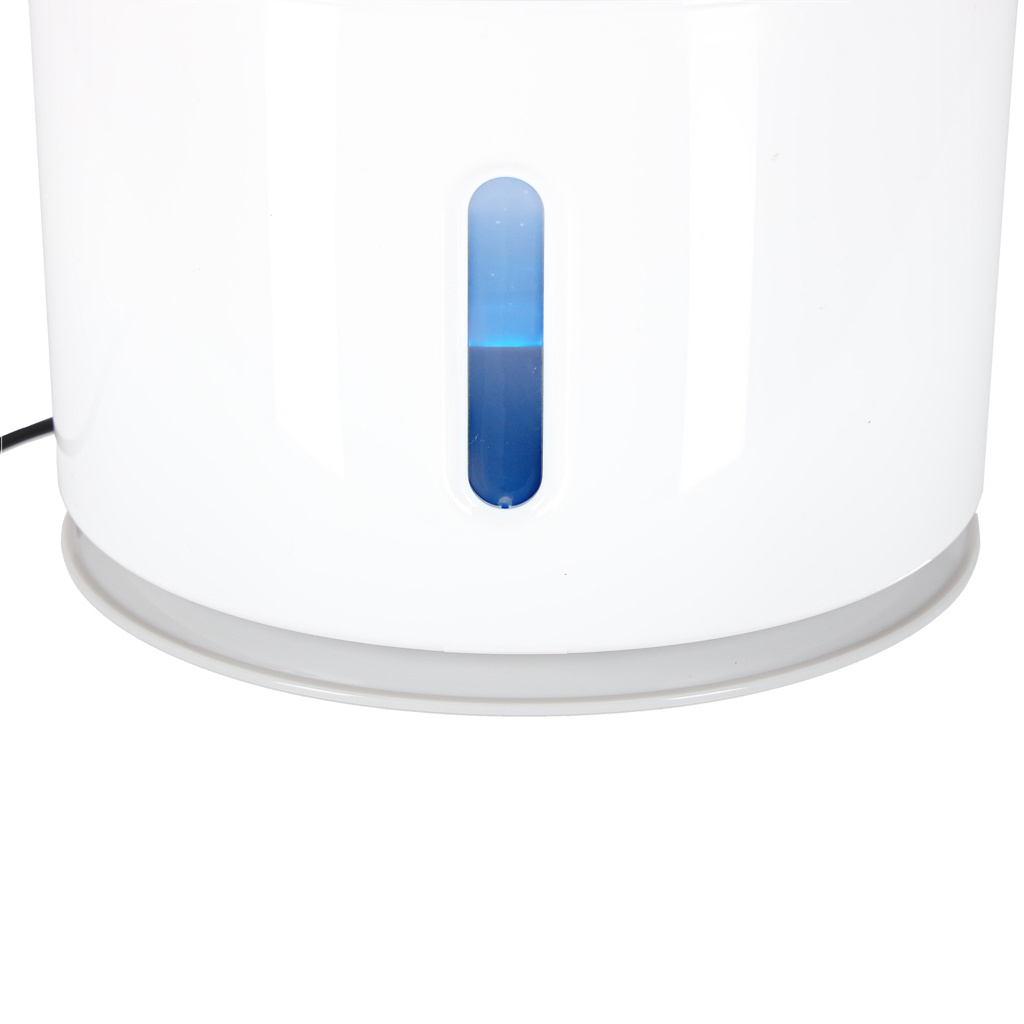 Gertuvė šuniui ir katei automatinė USB LED gertuvė 2,4 l valymo filtras
