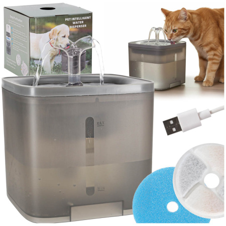 Poidelko-fontanna-dla-psa-kota-zwierzat-automatyczne-poidlo-USB-2l-filtr-czyszczacy-178676 Geriamasis fontanas šuniui, katei, augintiniui, automatinis USB gertuvė 2l valymo filtras