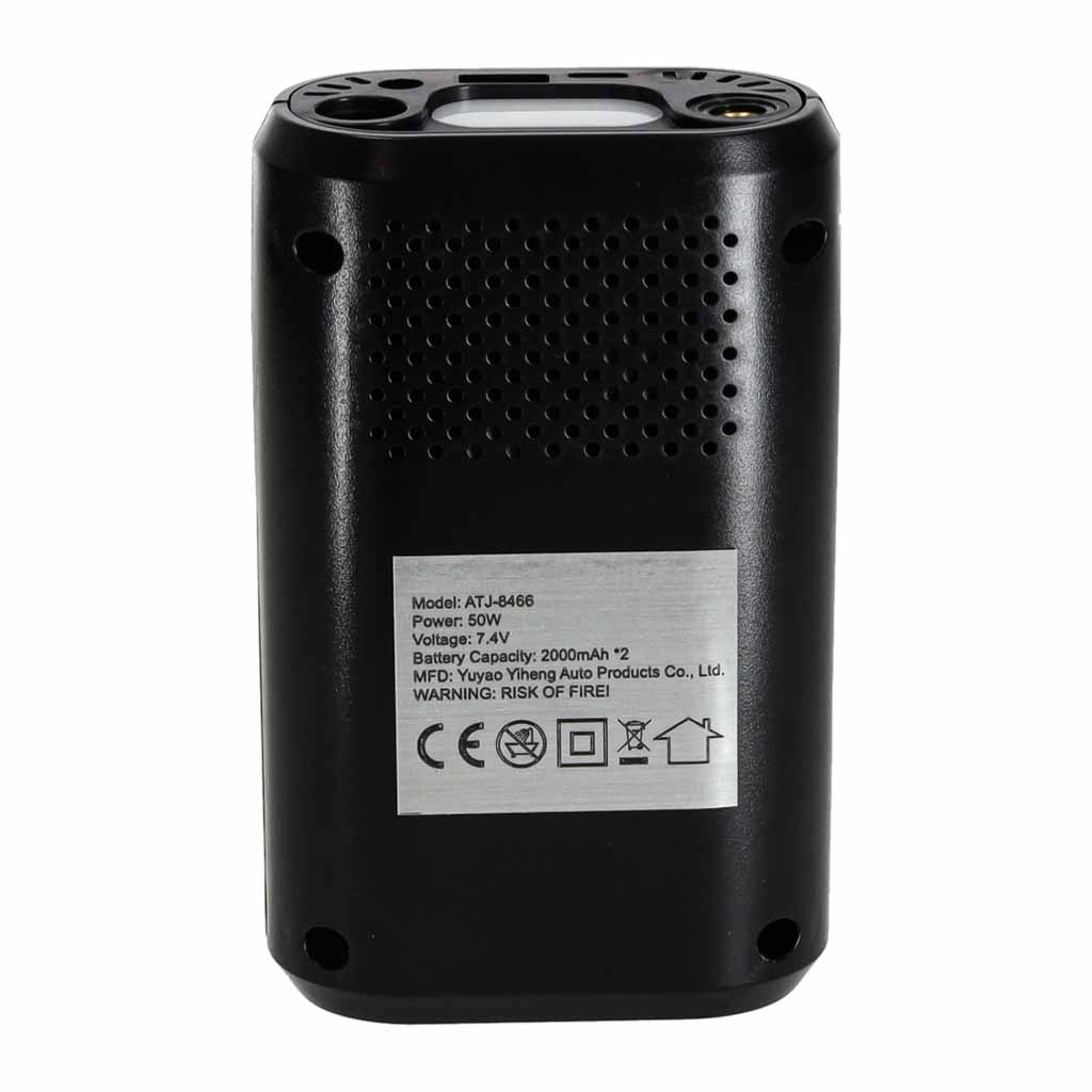 Pompka-rowerowa-elektryczna-samochodowa-powerbank-USB-179769 Elektrinis dviračių siurblys automobilio powerbank USB