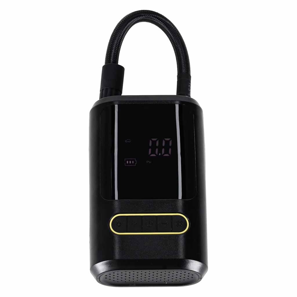 Pompka-rowerowa-elektryczna-samochodowa-powerbank-USB-179770 Elektrinis dviračių siurblys automobilio powerbank USB