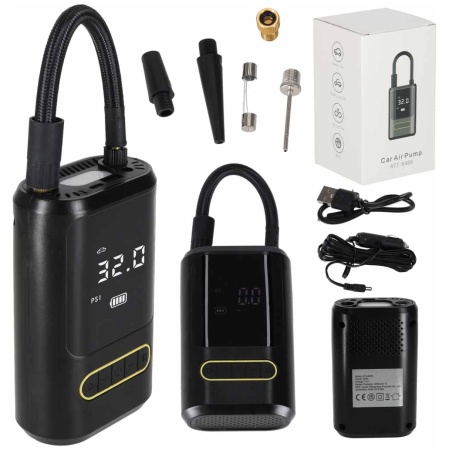 Elektrinis dviračių siurblys automobilio powerbank USB