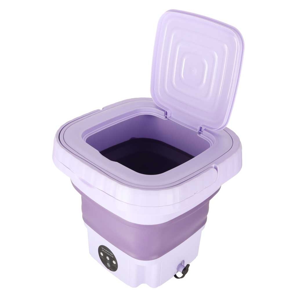 Pralka-automatyczna-turystyczna-mini-przenosna-skladana-8l-fioletowa-186088 Kelioninė skalbimo mašina mini nešiojama sulankstoma 8l violetinė