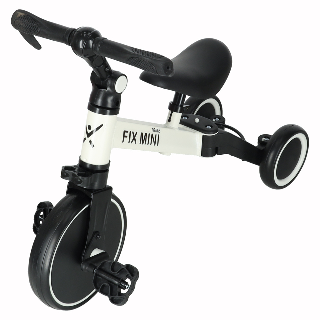 Rowerek-Trike-Fix-Mini-biegowy-trojkolowy-3w1-z-pedalami-bialy-167079 Trike Fix Mini krosinis triratukas 3in1 su pedalais baltas