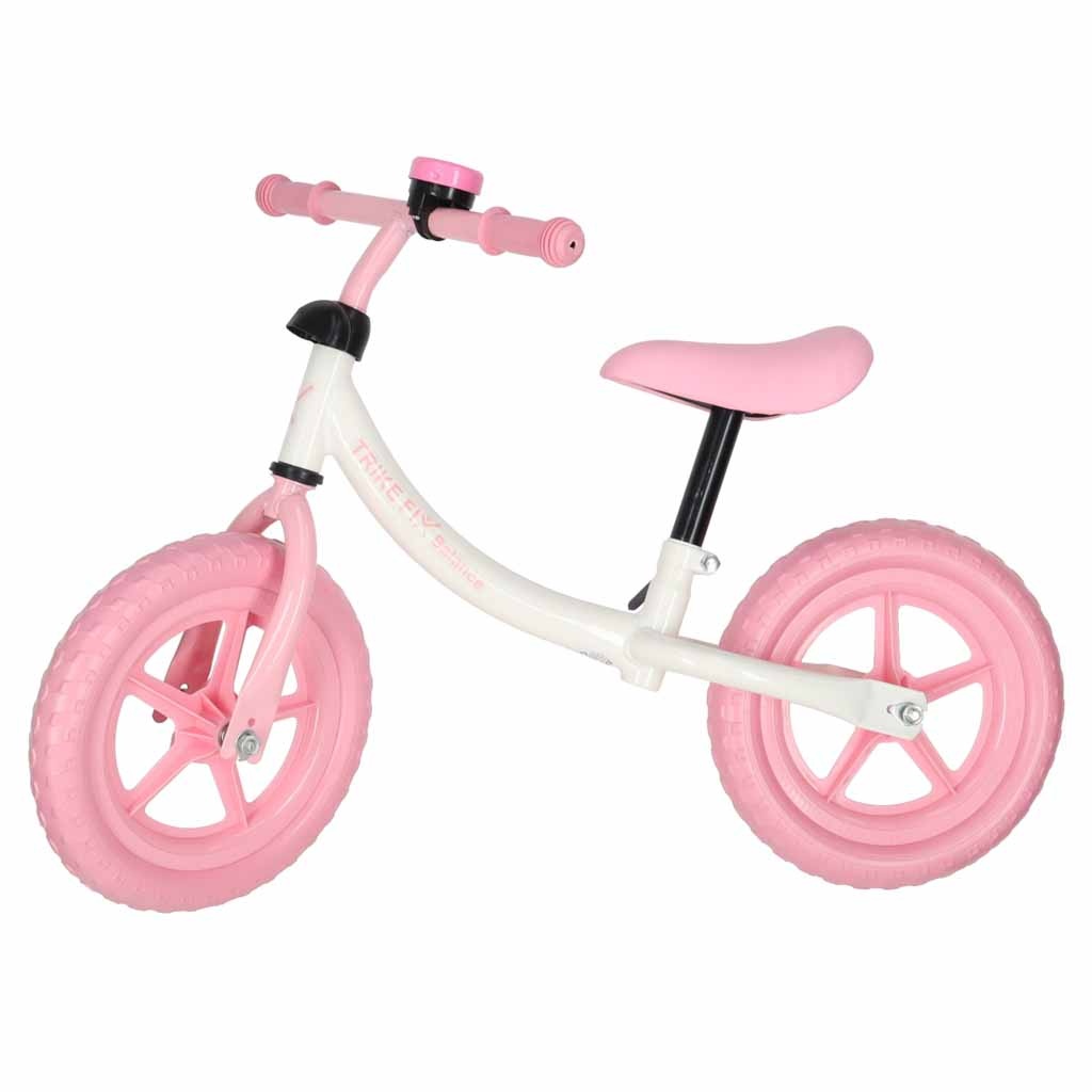 Rowerek-biegowy-Trike-Fix-Balance-z-dzwonkiem-rozowy-186728 Trike Fix Balance krosinis dviratis su varpeliu rožinės spalvos