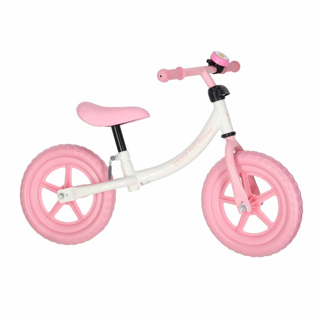 Rowerek-biegowy-Trike-Fix-Balance-z-dzwonkiem-rozowy-186862 Trike Fix Balance krosinis dviratis su varpeliu rožinės spalvos
