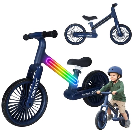 Rowerek-biegowy-Trike-Fix-Glow-LED-granatowy-181458 Trike Fix Glow LED krosinis dviratis tamsiai mėlyna