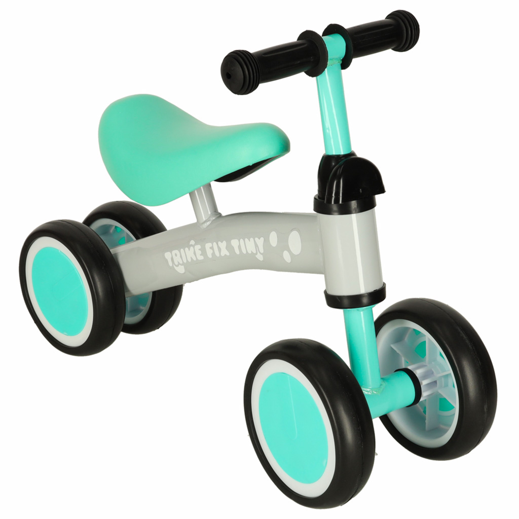 Rowerek-biegowy-Trike-Fix-Tiny-jezdzik-chodzik-4-kola-regulacja-kierownicy-mietowy-167043 Triratis Fix Mažytis mėtų krosinis triratis