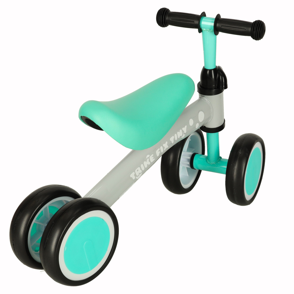 Rowerek-biegowy-Trike-Fix-Tiny-jezdzik-chodzik-4-kola-regulacja-kierownicy-mietowy-167044 Triratis Fix Mažytis mėtų krosinis triratis