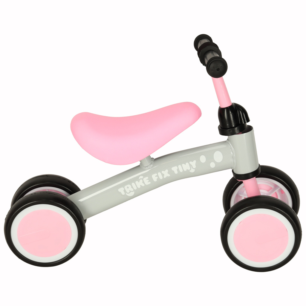 Trike Fix Mažytis krosinis triratukas rožinės spalvos