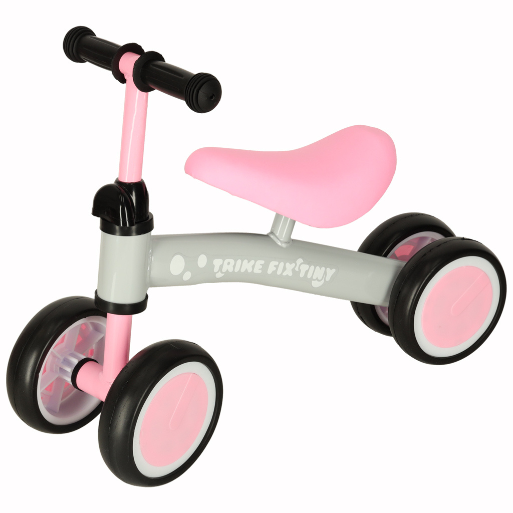 Trike Fix Mažytis krosinis triratukas rožinės spalvos