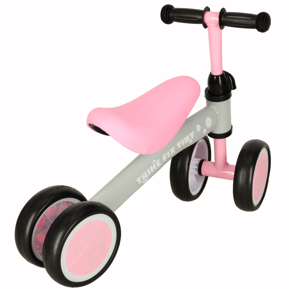 Trike Fix Mažytis krosinis triratukas rožinės spalvos