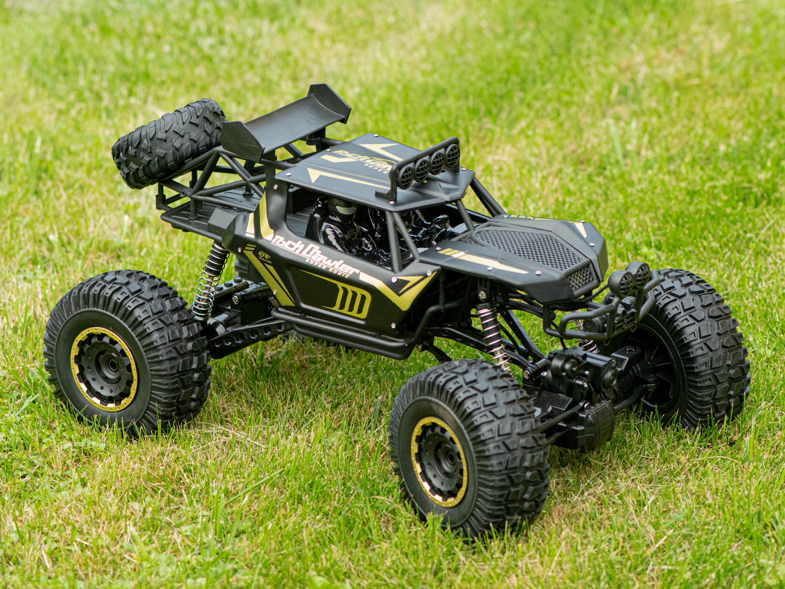Samochod-RC-Rock-Crawler-2-4GHz-1-8-51cm-czarny-877471 RC automobilis Rock Crawler 2.4GHz 1:8 51cm juodas