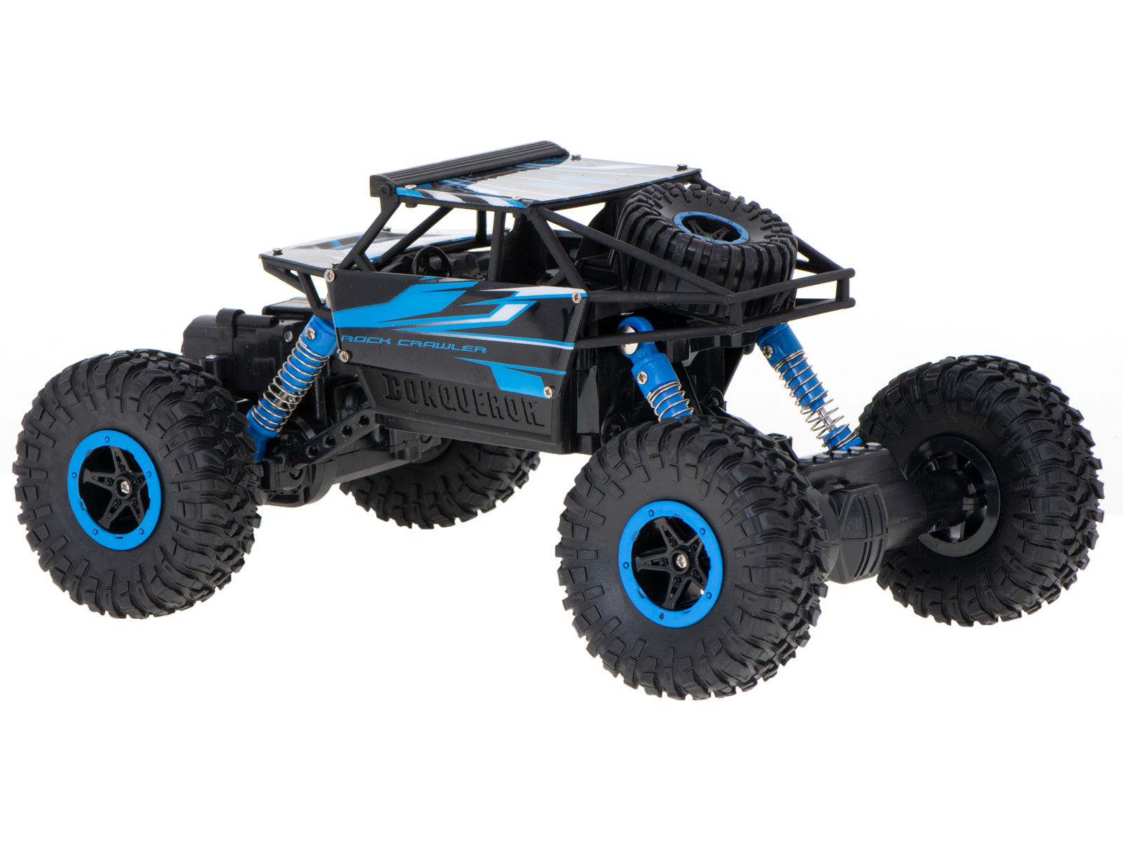 Samochod-RC-Rock-Crawler-HB-2-4GHz-1-18-niebieski-867811 RC automobilis Rock Crawler HB 2.4GHz 1:18 mėlynas