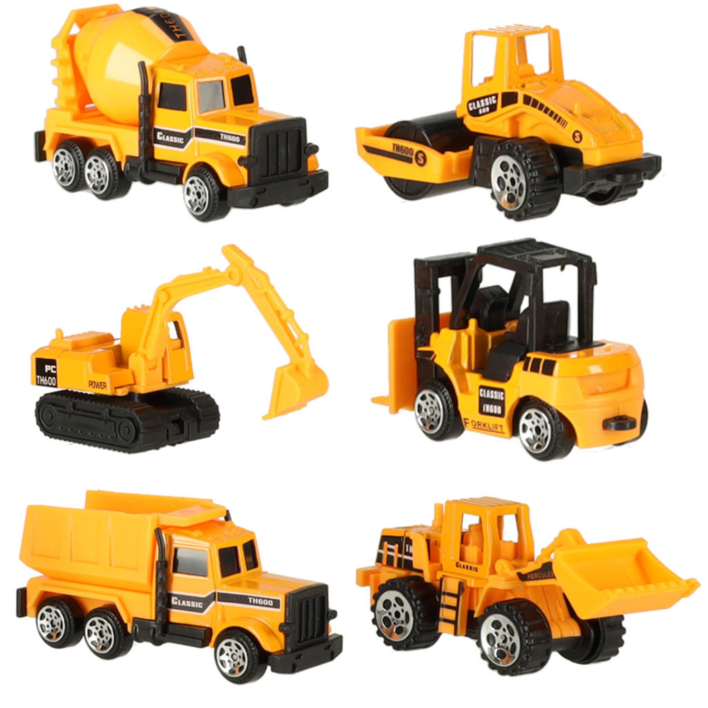 Samochod-maszyny-budowlane-zestaw-6-szt-142672 Statybinių mašinų automobilių rinkinys iš 6 dalių
