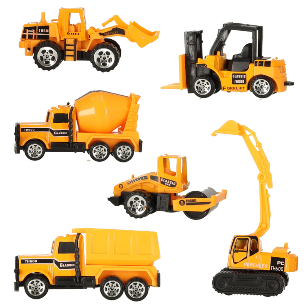 Samochod-maszyny-budowlane-zestaw-6-szt-142674 Statybinių mašinų automobilių rinkinys iš 6 dalių
