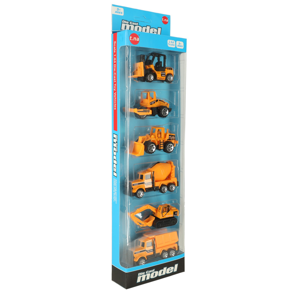 Samochod-maszyny-budowlane-zestaw-6-szt-142678 Statybinių mašinų automobilių rinkinys iš 6 dalių