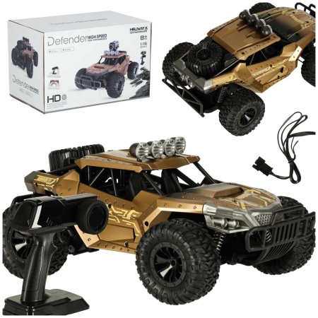 Samochod-zdalnie-sterowany-Drift-terenowy-20-km-h-brazowy-170357 RC visureigis drifto automobilis 20 km/h rudas