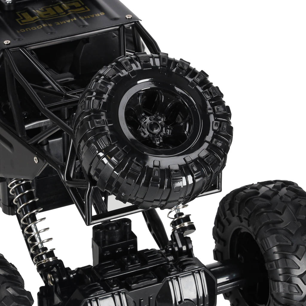 Samochod-zdalnie-sterowany-na-pilota-RC-Rock-Crawler-1-12-4WD-METAL-czarny-177438 RC automobilis Rock Crawler 1:12 4WD METAL juodas