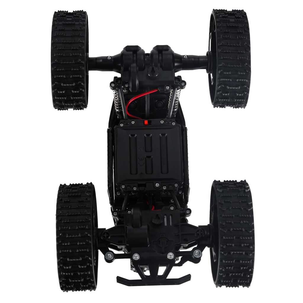 Samochod-zdalnie-sterowany-na-pilota-RC-Rock-Crawler-4x4-LHC012-auto-2w1-czarny-180205 RC Rock Crawler 4x4 LHC012 automobilis 2in1 juodas